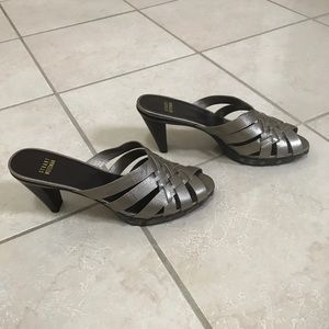 Brand New Silver, Gray Stuart Weitzman Shoes,!!